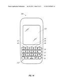 DISABLING OPERATION OF FEATURES ON A HANDHELD MOBILE COMMUNICATION DEVICE     BASED UPON LOCATION diagram and image