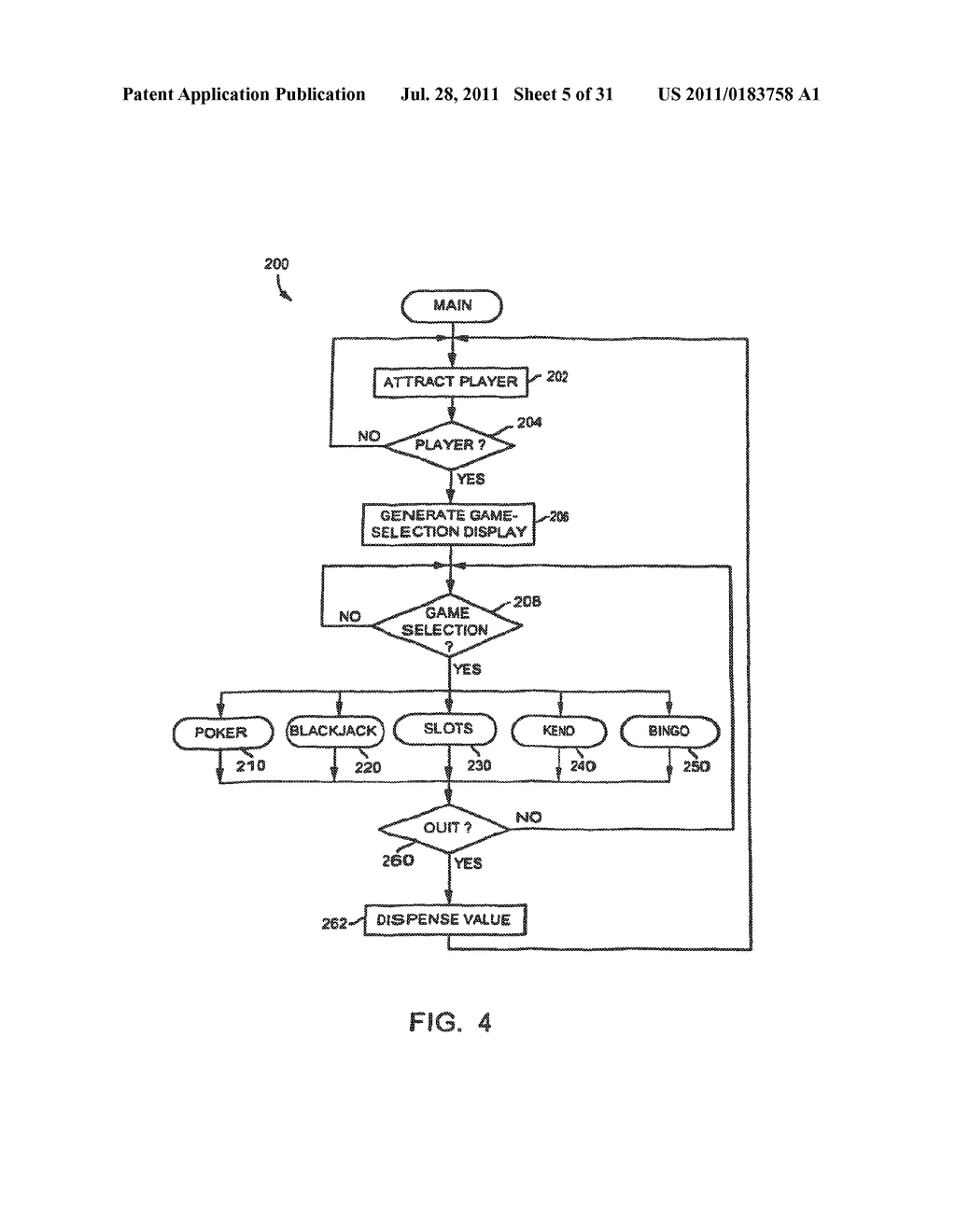 GAMING APPARATUS HAVING A CONFIGURABLE CONTROL PANEL - diagram, schematic, and image 06