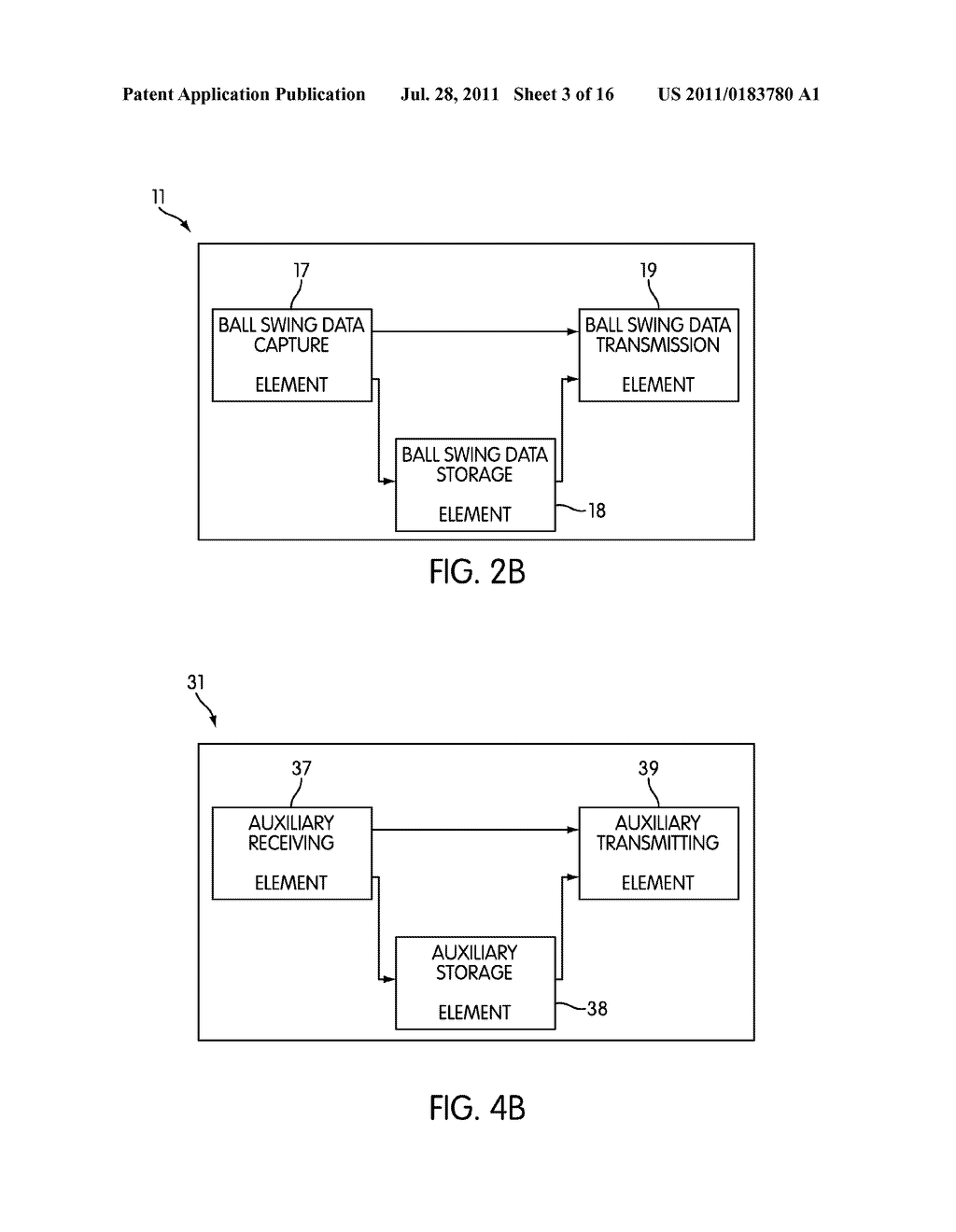 Golf Swing Data Gathering Method And System - diagram, schematic, and image 04