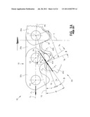 INVERTED TOOTH CHAIN AND SPROCKET DRIVE SYSTEM WITH REDUCED MESHING IMPACT diagram and image