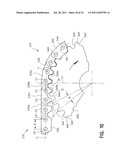 INVERTED TOOTH CHAIN AND SPROCKET DRIVE SYSTEM WITH REDUCED MESHING IMPACT diagram and image