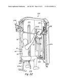 EXERCISE APPARATUS AND METHOD WITH SELECTIVELY VARIABLE STABILIZATION diagram and image