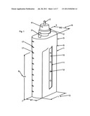 Sterile liquid materials distribution, consumption and material waste     disposal method and apparatus diagram and image