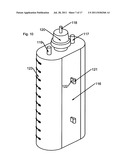 Sterile liquid materials distribution, consumption and material waste     disposal method and apparatus diagram and image