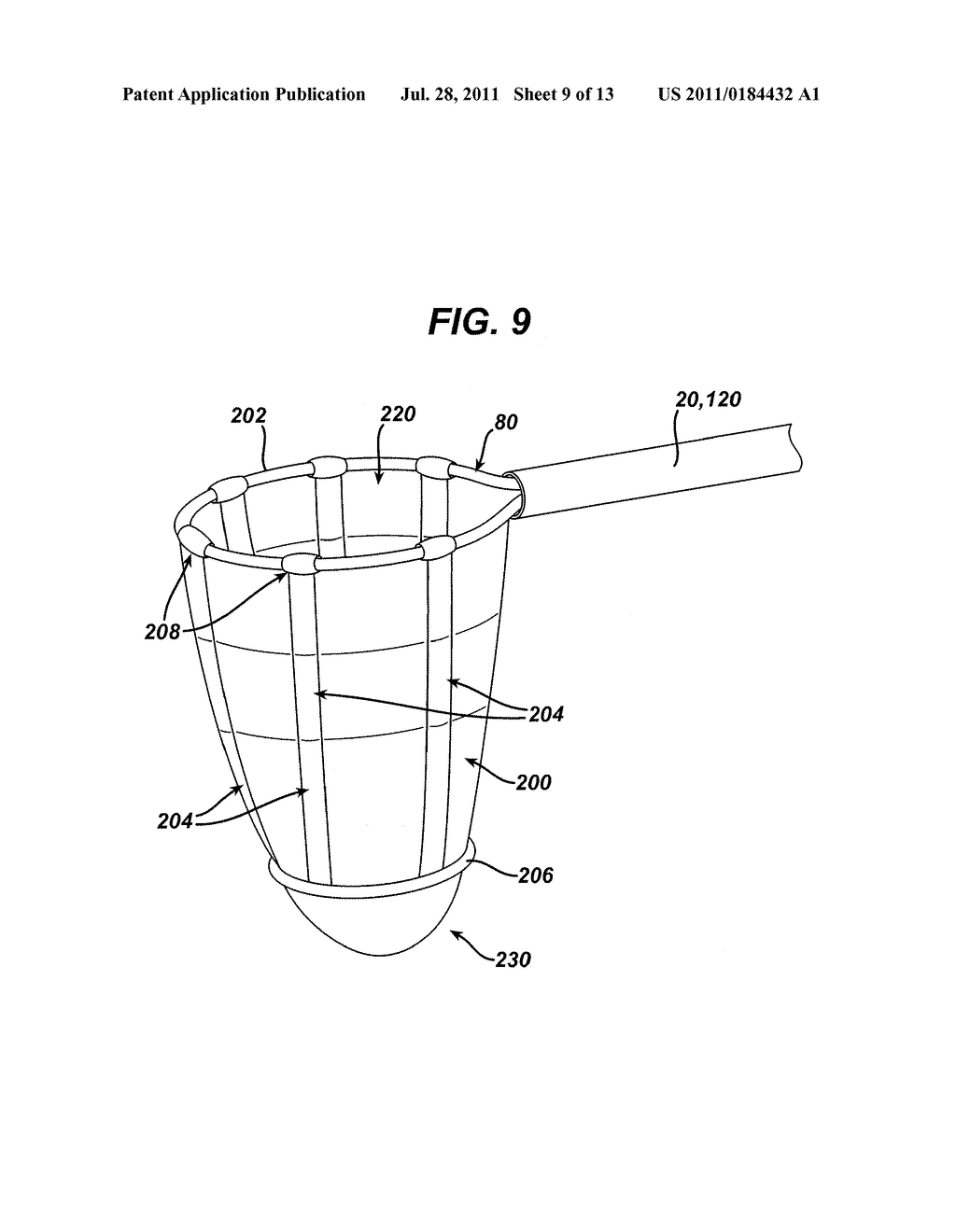 Tissue Retrieval Device with Bladders - diagram, schematic, and image 10