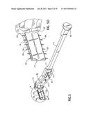 Stapling apparatus for performing anastomosis on hollow organs diagram and image