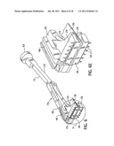 Stapling apparatus for performing anastomosis on hollow organs diagram and image