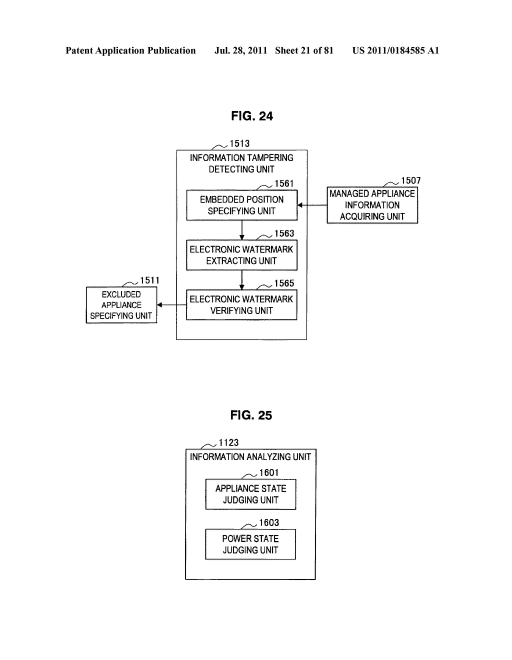 POWER MANAGEMENT APPARATUS, ELECTRONIC APPLIANCE, AND METHOD OF     REGISTERING ELECTRONIC APPLIANCES - diagram, schematic, and image 22