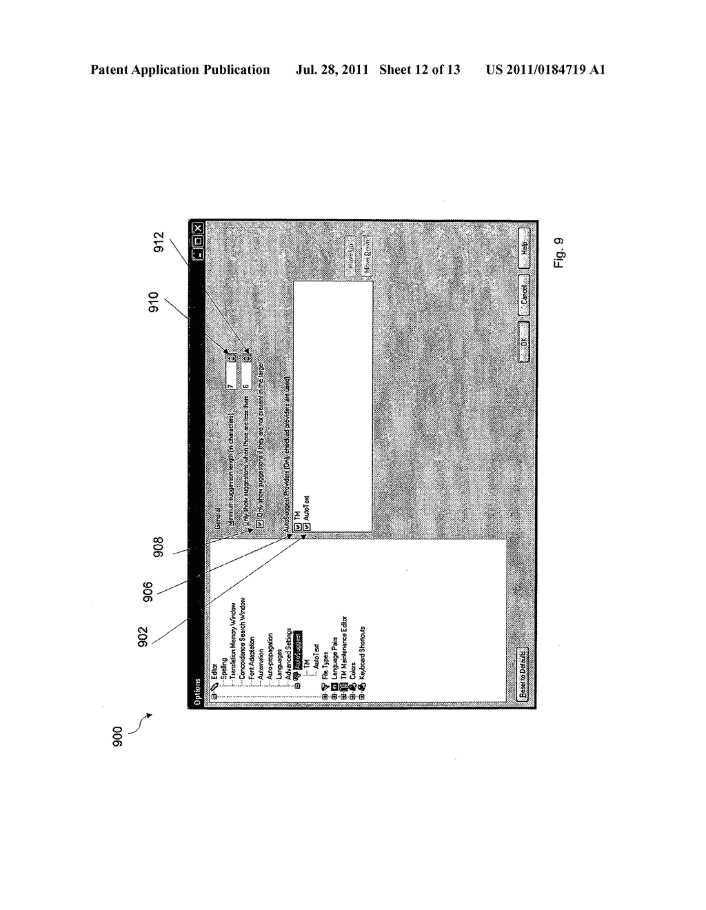 Dynamic Generation of Auto-Suggest Dictionary for Natural Language     Translation - diagram, schematic, and image 13