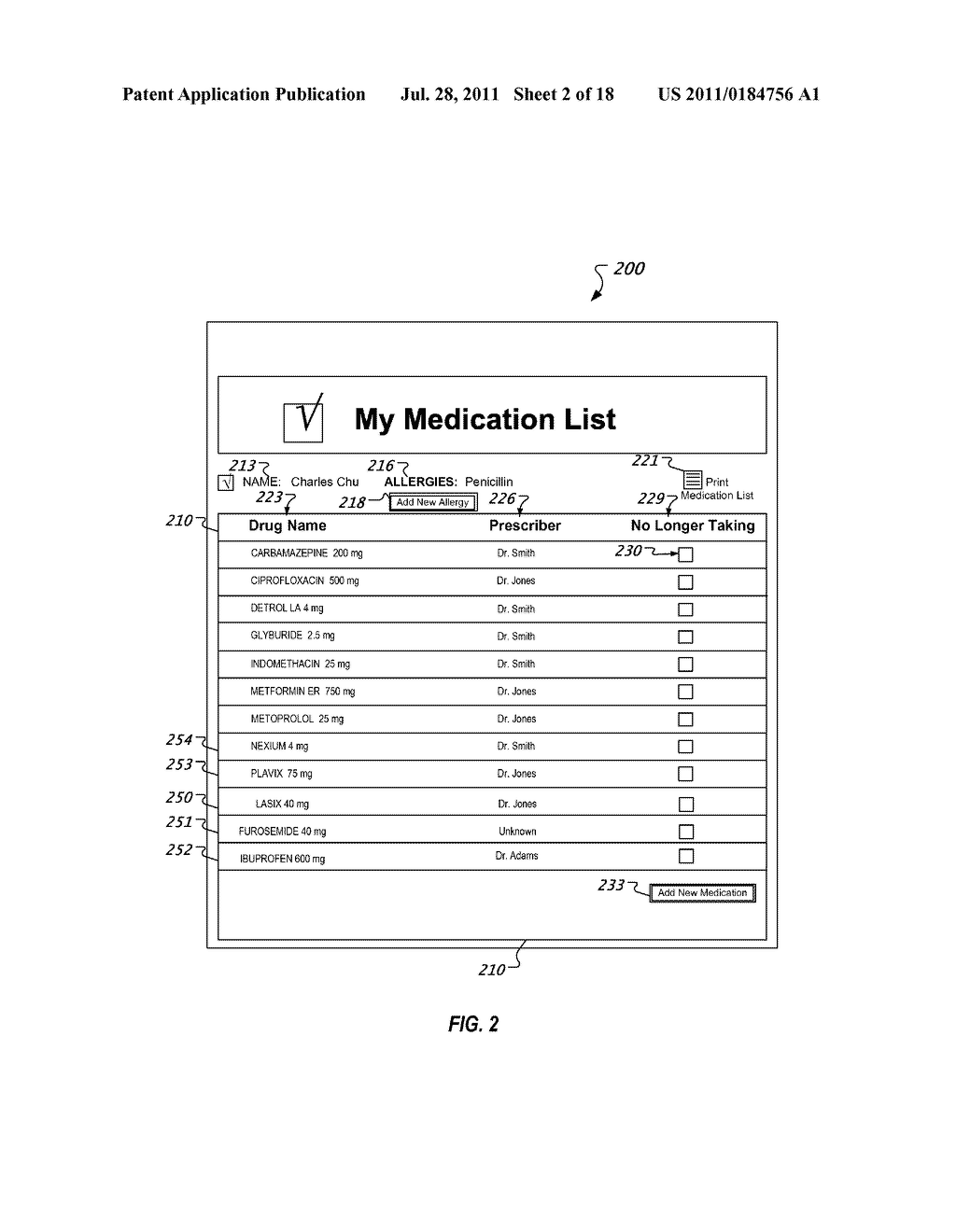 Maintaining Patient Medication Lists - diagram, schematic, and image 03