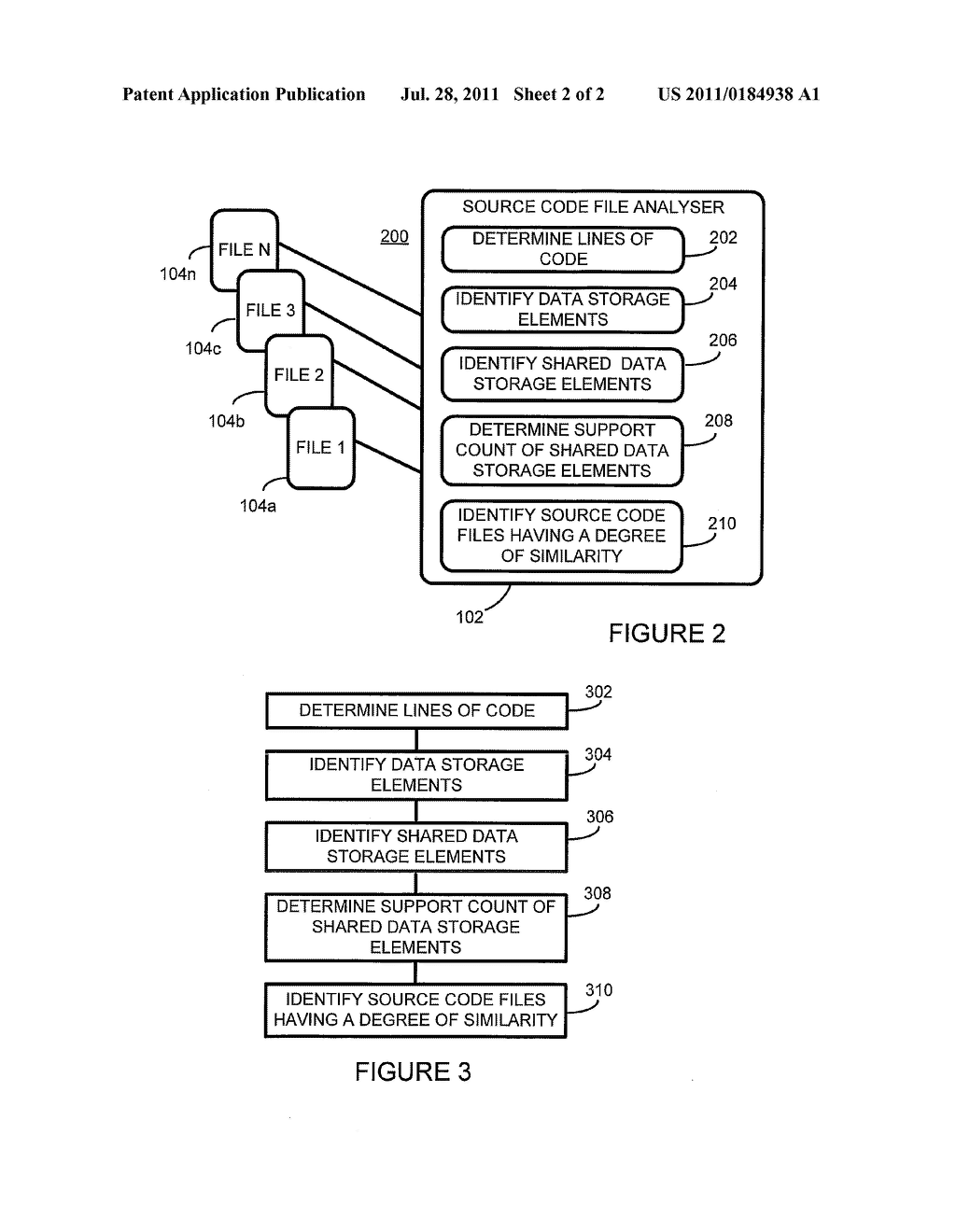 DETERMINING SIMILARITY BETWEEN SOURCE CODE FILES - diagram, schematic, and image 03