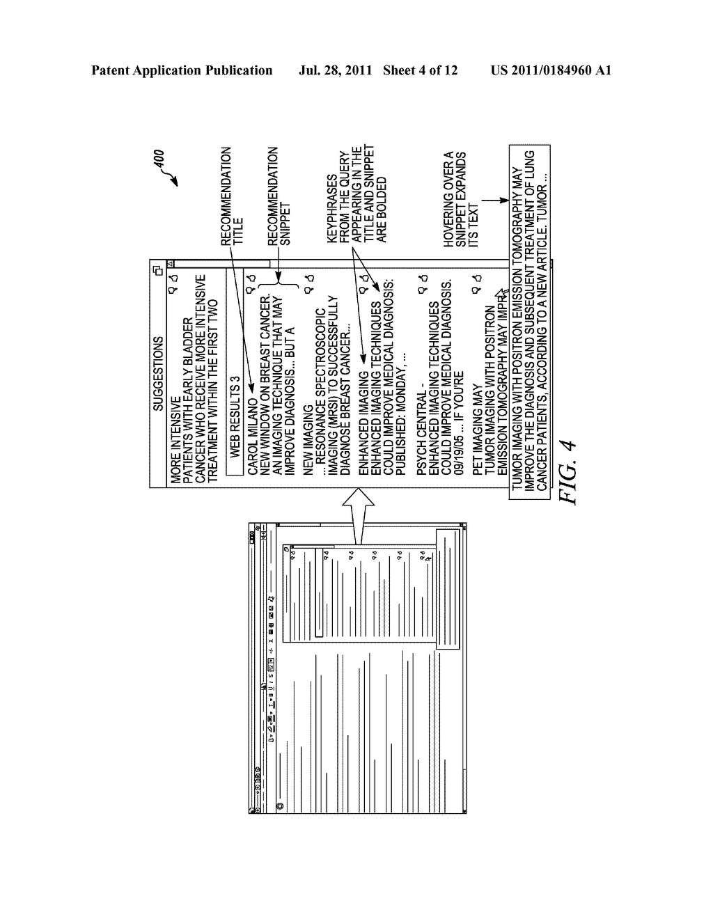 METHODS AND SYSTEMS FOR CONTENT RECOMMENDATION BASED ON ELECTRONIC     DOCUMENT ANNOTATION - diagram, schematic, and image 05