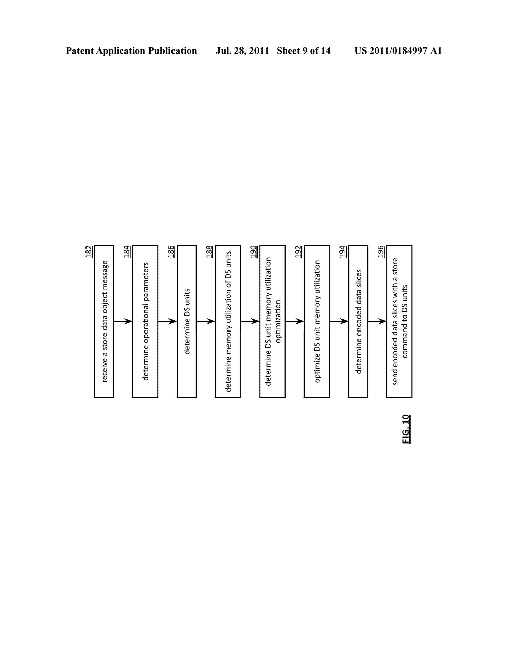 SELECTING STORAGE FACILITIES IN A PLURALITY OF DISPERSED STORAGE NETWORKS - diagram, schematic, and image 10