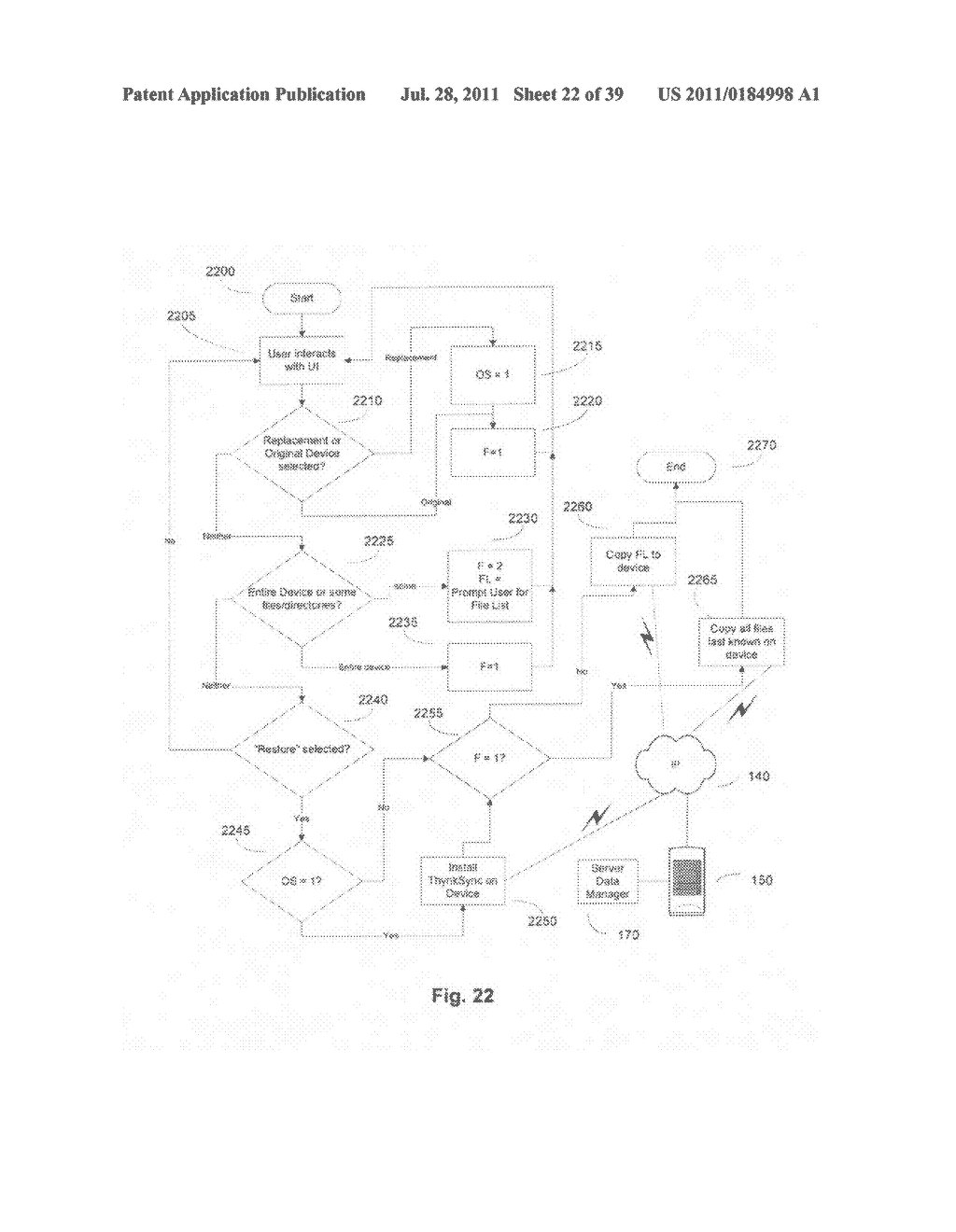 UNIVERSALLY ACCESSIBLE ENCRYPTED INTERNET FILE SYSTEM FOR WIRED AND     WIRELESS COMPUTING DEVICES SUPPLANTING SYNCHRONIZATION, BACKUP AND EMAIL     FILE ATTACHMENT - diagram, schematic, and image 23