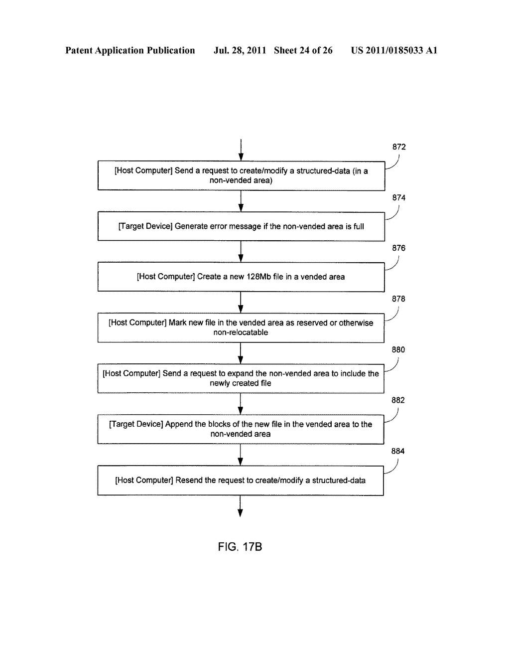 SYSTEMS AND METHODS FOR STORAGE MANAGEMENT IN A DATA PROCESSING DEVICE - diagram, schematic, and image 25