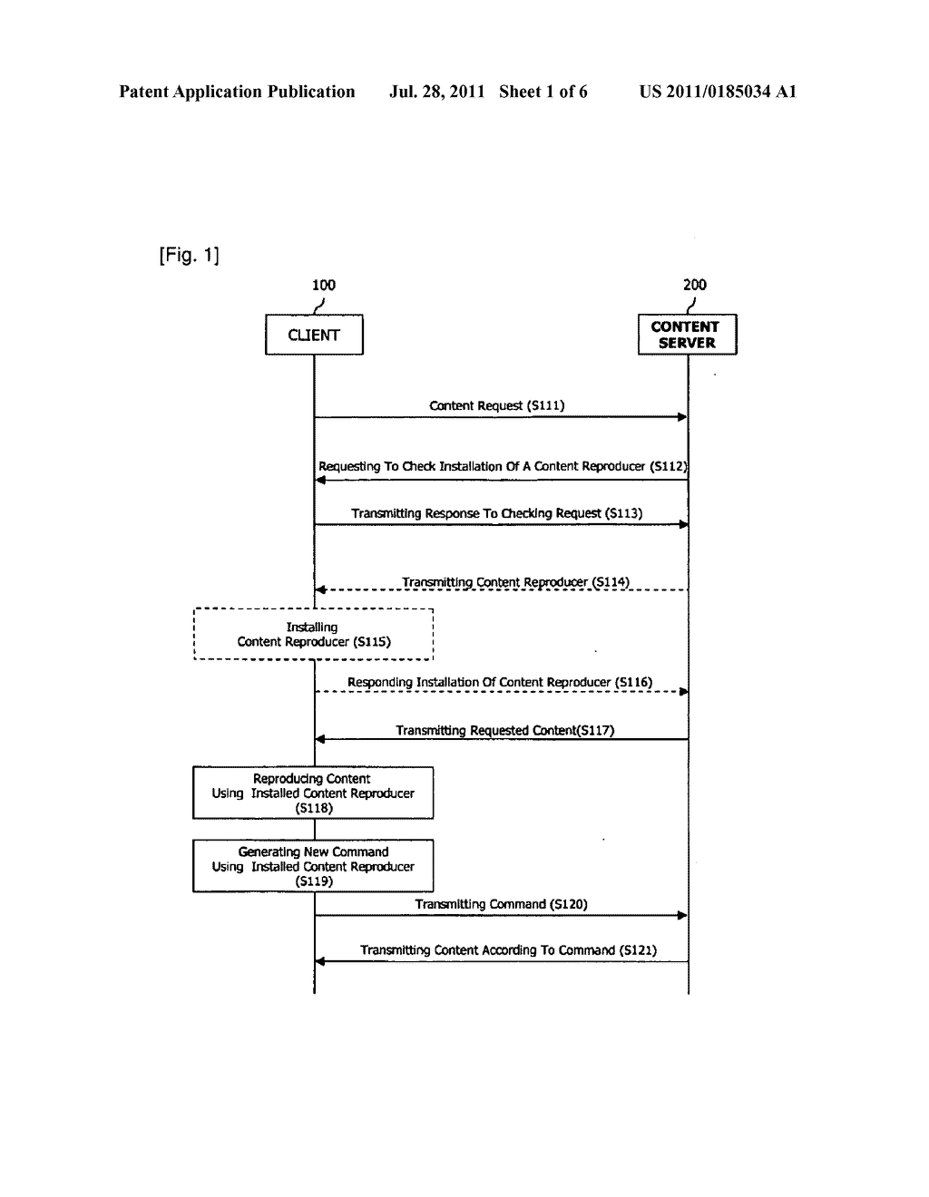 METHOD FOR PROVIDING CONTENTS TO CLIENT AND SERVER USING THE SAME - diagram, schematic, and image 02