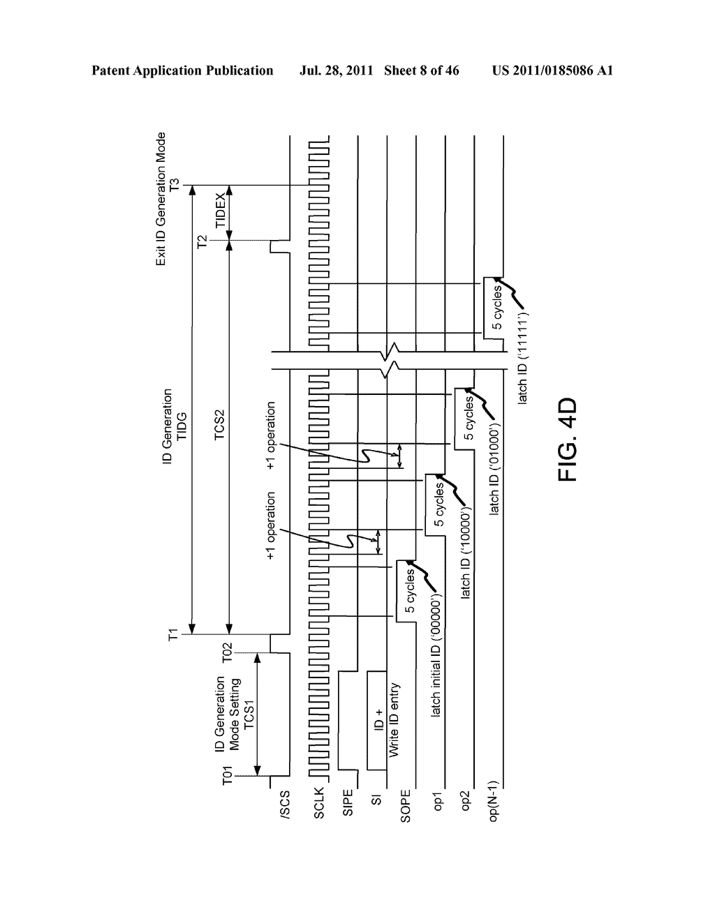 APPARATUS AND METHOD FOR PRODUCING DEVICE IDENTIFIERS FOR SERIALLY     INTERCONNECTED DEVICES OF MIXED TYPE - diagram, schematic, and image 09