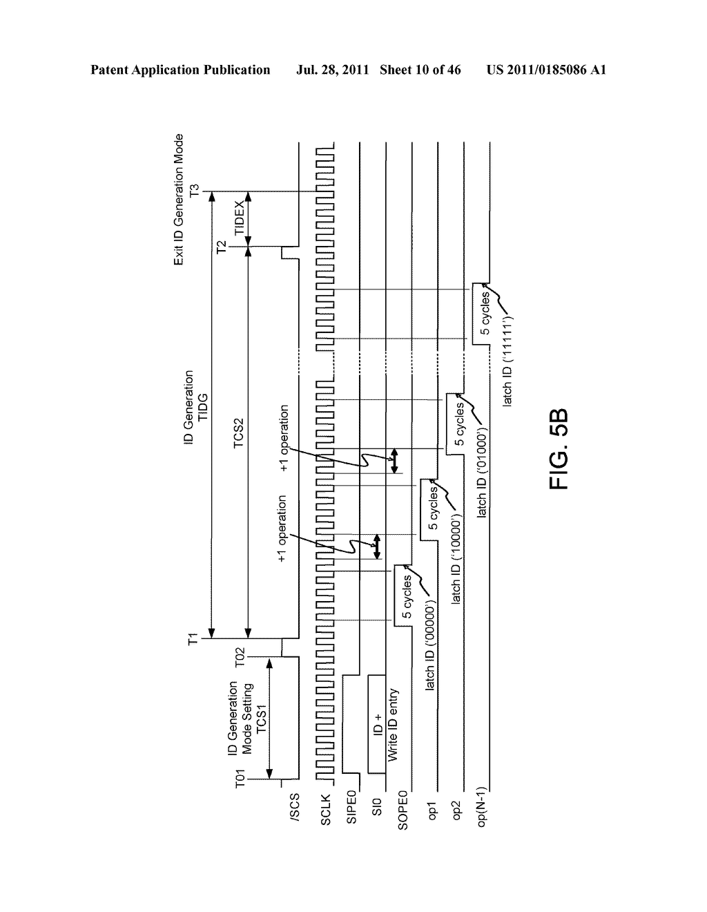 APPARATUS AND METHOD FOR PRODUCING DEVICE IDENTIFIERS FOR SERIALLY     INTERCONNECTED DEVICES OF MIXED TYPE - diagram, schematic, and image 11