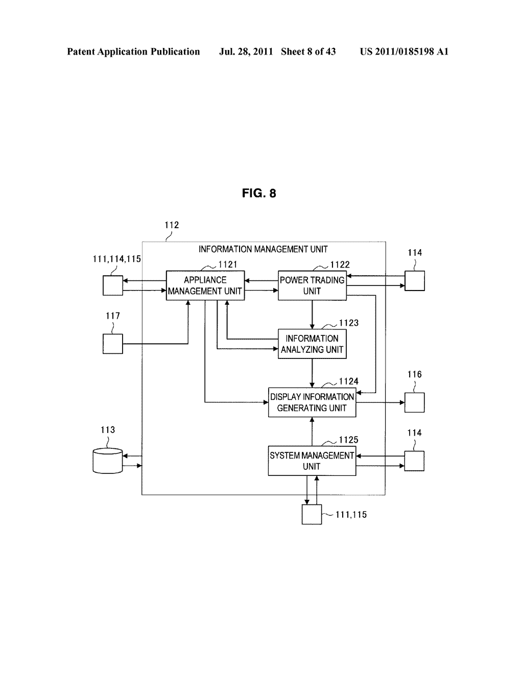 ELECTRONIC APPLIANCE, POWER MANAGEMENT APPARATUS, AND METHOD OF     IDENTIFYING APPLIANCE - diagram, schematic, and image 09