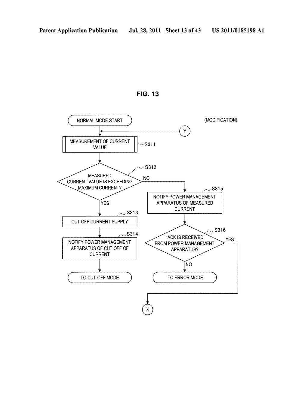 ELECTRONIC APPLIANCE, POWER MANAGEMENT APPARATUS, AND METHOD OF     IDENTIFYING APPLIANCE - diagram, schematic, and image 14