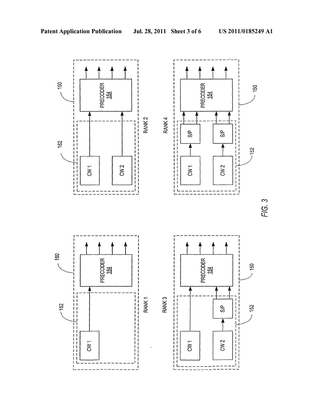 Spatial Multiplexing Communication System With Enhanced Codeword Mapping     With Flexible Rate Selection On Each Spatial Layer And With Single HARQ     Process - diagram, schematic, and image 04