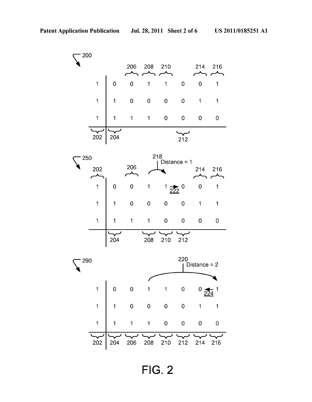 SYSTEM AND METHOD TO CORRECT DATA ERRORS USING A STORED COUNT OF BIT     VALUES - diagram, schematic, and image 03