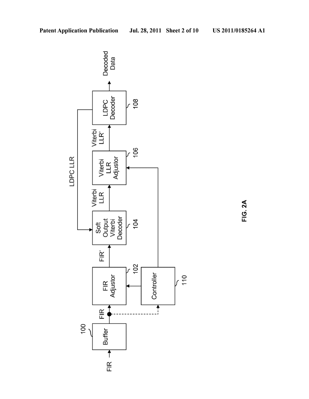 LDPC DECODING WITH ON THE FLY ERROR RECOVERY - diagram, schematic, and image 03