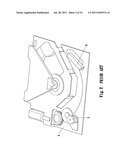 DISC LOADING AND EJECTING STRUCTURE FOR SLOT-IN OPTICAL DISC DRIVES diagram and image