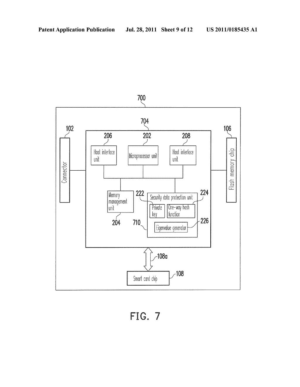 FLASH MEMORY STORAGE SYSTEM, AND CONTROLLER AND ANTI-FALSIFYING METHOD     THEREOF - diagram, schematic, and image 10