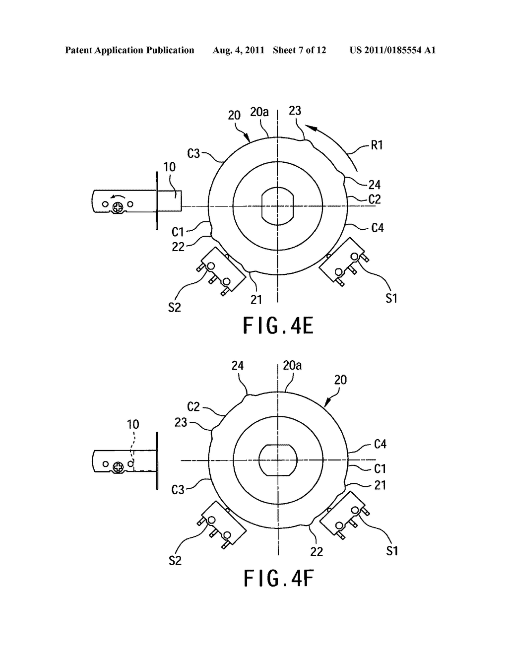 METHOD FOR AUTOMATICALLY DETERMINING THE DIRECTION INSTALLATION OF AN     ELECTRONIC LOCK - diagram, schematic, and image 08