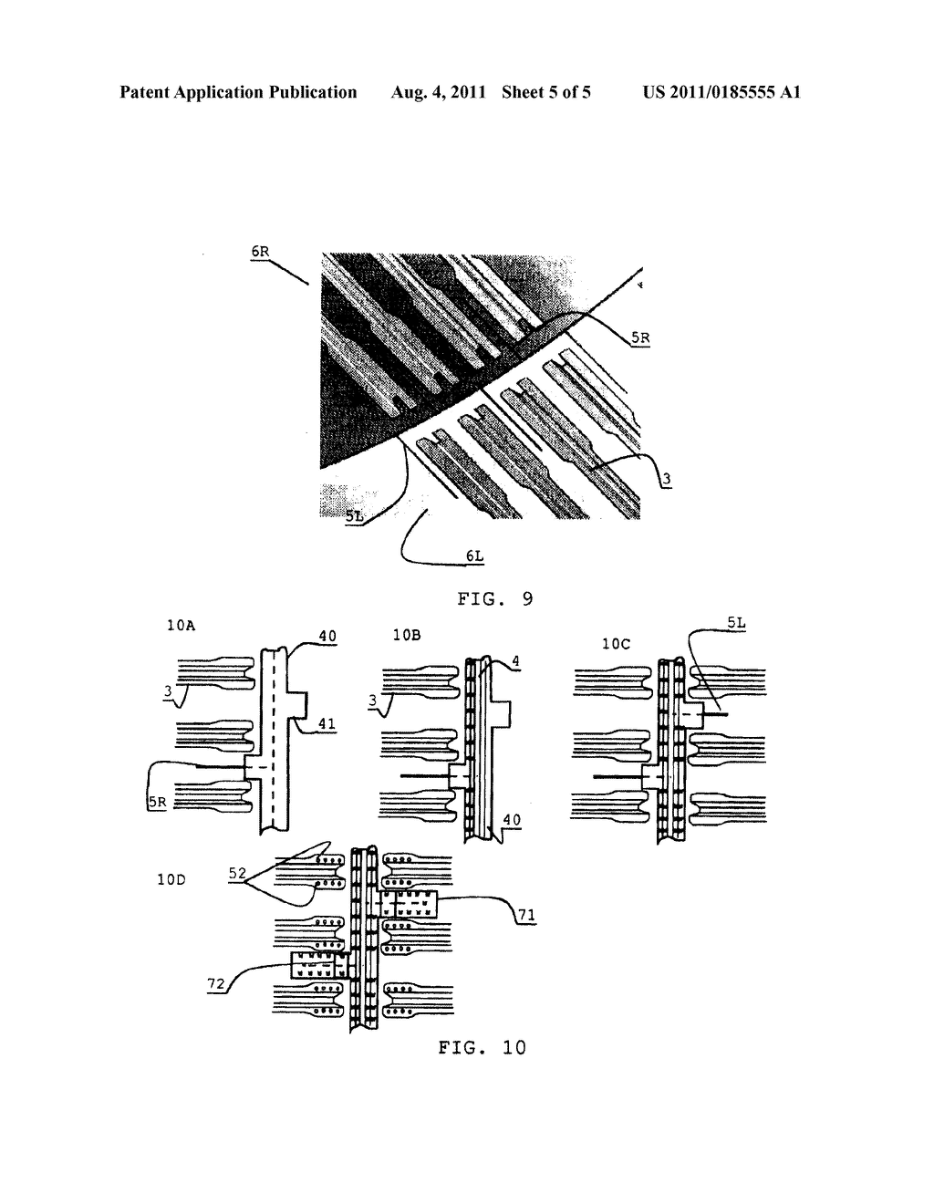 METHOD FOR THE ORBITAL ASSEMBLY OF AIRCRAFT SECTIONS MADE OF COMPOSITE     MATERIAL - diagram, schematic, and image 06