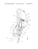 PORTABLE ELECTRIC TOOL EQUIPPED WITH A DEVICE THAT CAN BE USED TO     DETERMINE THE RELATIVE POSITION OF TWO ELEMENTS OF SAID TOOL AT LEAST ONE     OF WHICH IS MOVABLE diagram and image