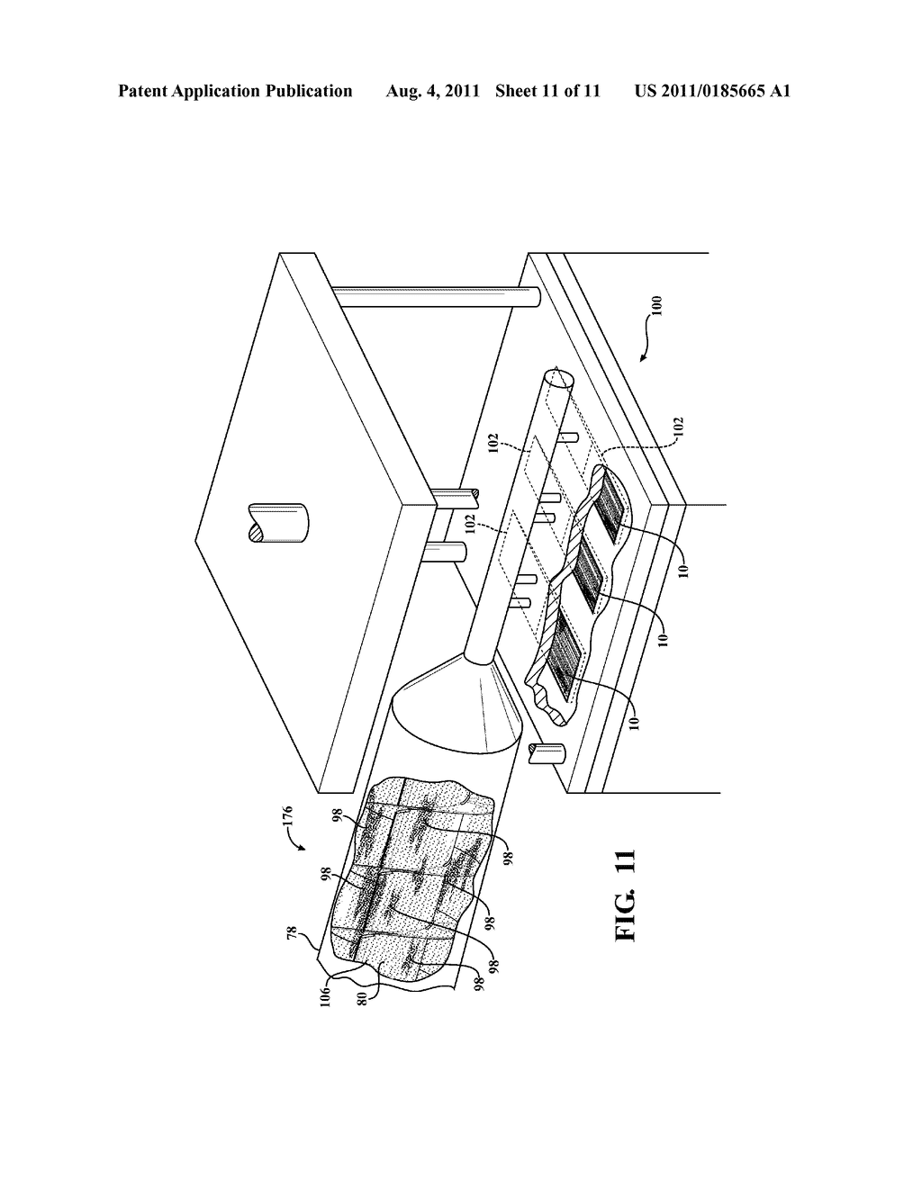 POLYMERIC BUILDING PRODUCT AND METHOD OF MAKING - diagram, schematic, and image 12