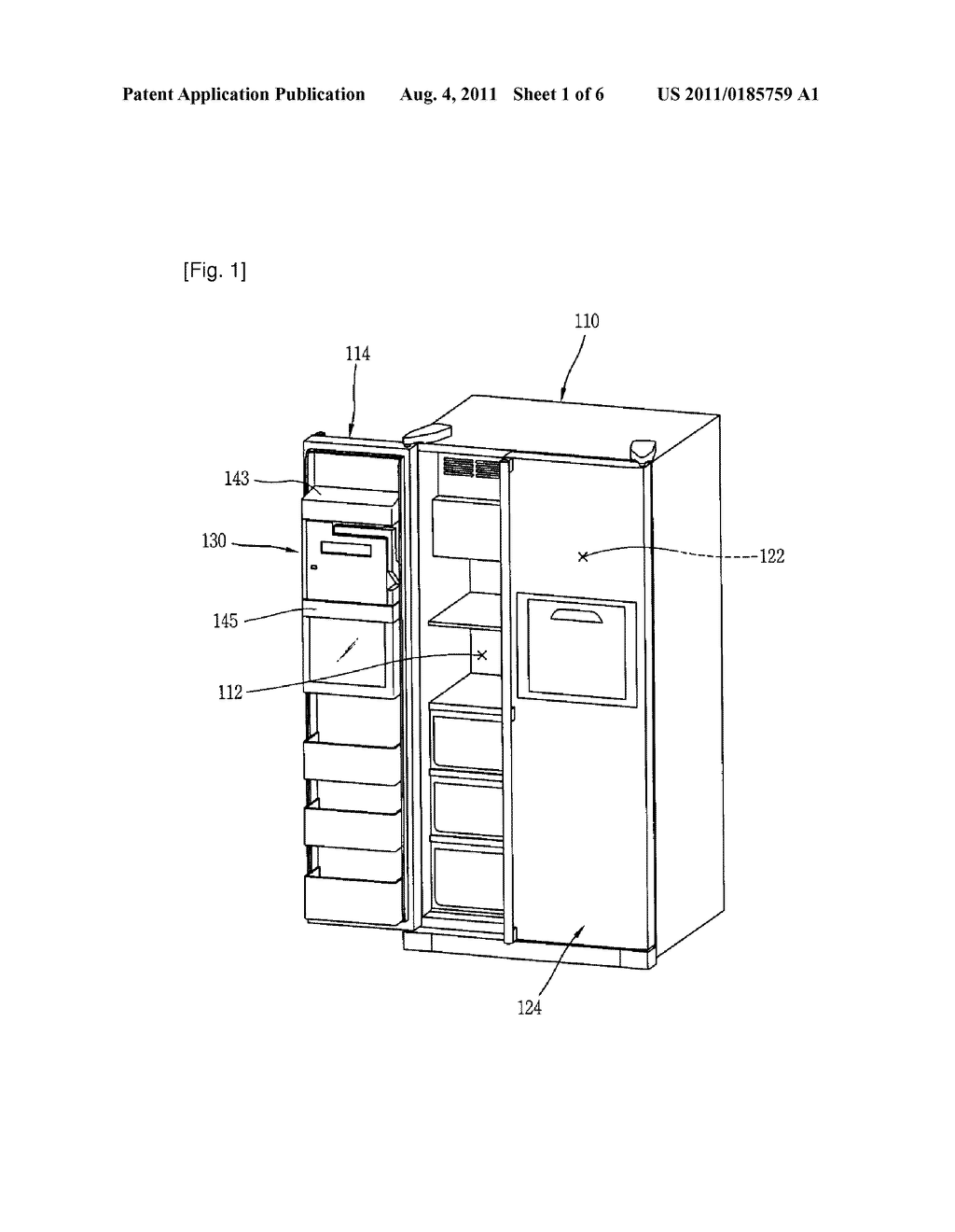 WATER FUNNEL AND ICE MAKER FOR REFRIGERATOR HAVING THE SAME - diagram, schematic, and image 02