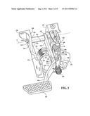 PEDAL ASSEMBLY FOR ELECTRONIC BRAKING SYSTEM diagram and image