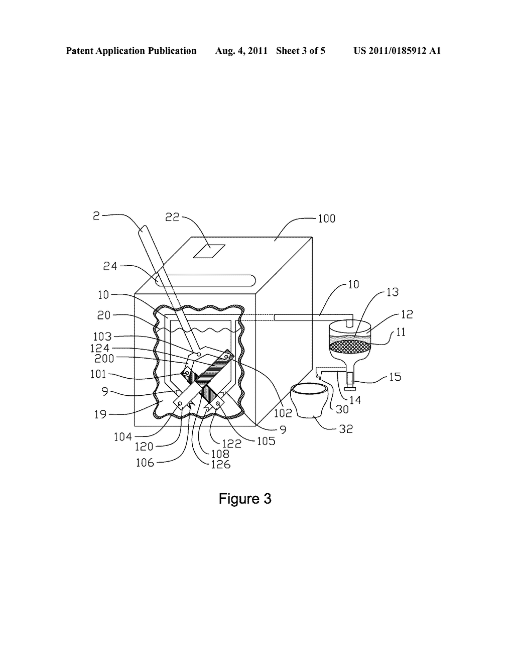 BEVERAGE BREWING DEVICE AND METHOD - diagram, schematic, and image 04