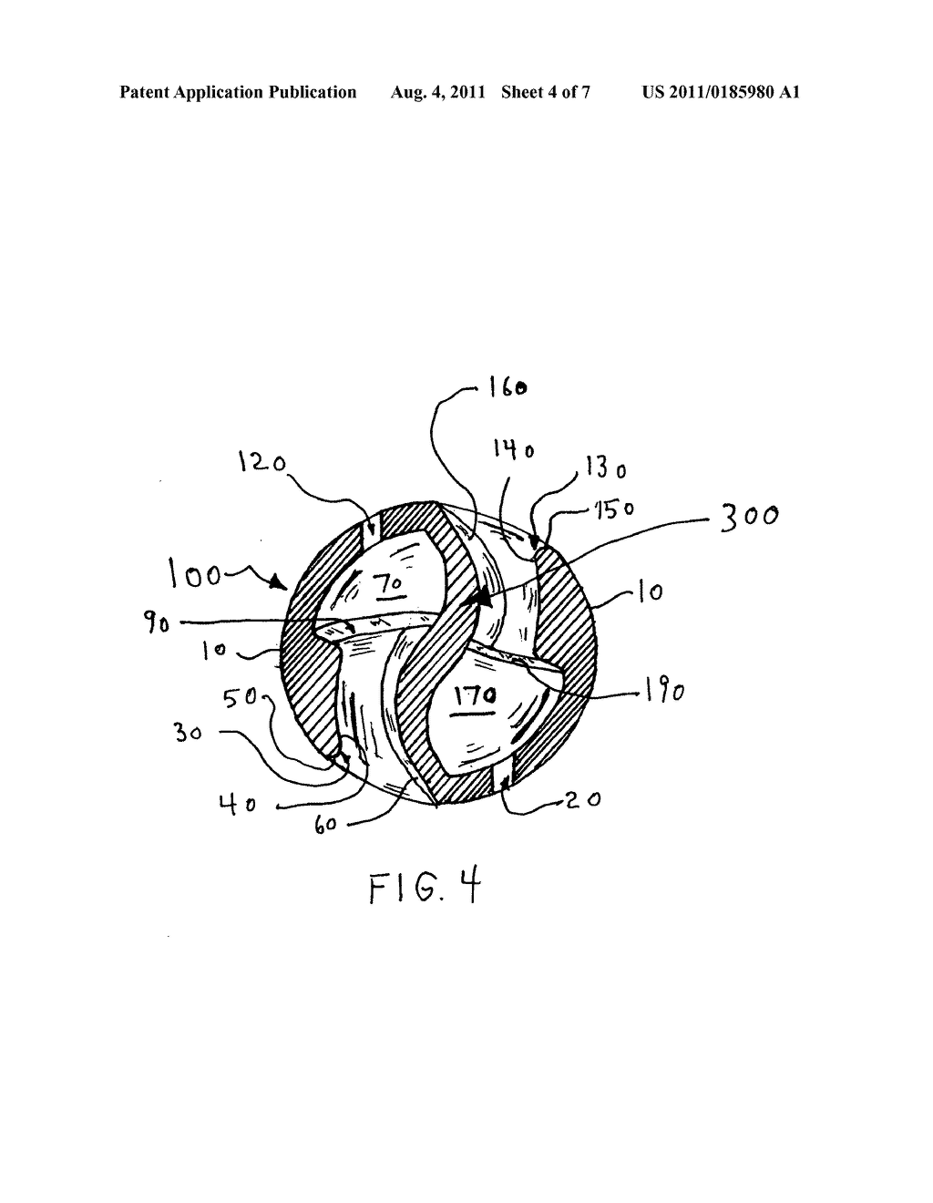 Dog toy ball dual treat holder - diagram, schematic, and image 05