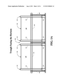 APPARATUS FOR PIVOTING SOLAR TROUGHS ON A CENTRAL AXIS diagram and image