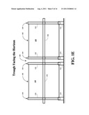 APPARATUS FOR PIVOTING SOLAR TROUGHS ON A CENTRAL AXIS diagram and image