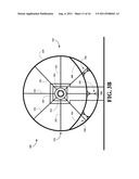 APPARATUS FOR PIVOTING SOLAR TROUGHS ON A CENTRAL AXIS diagram and image