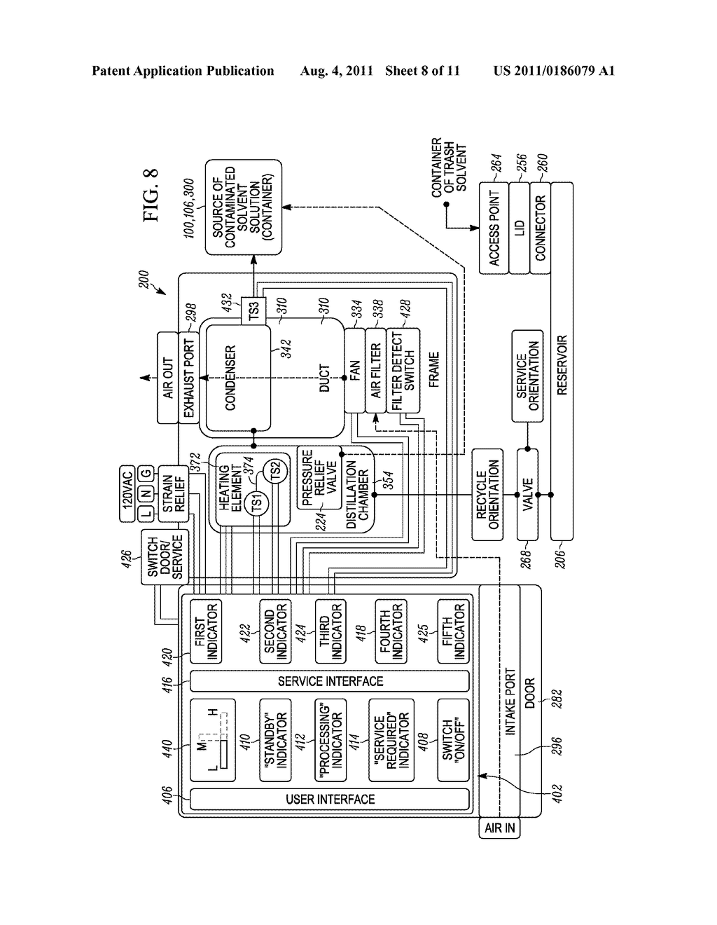 Method of Operation for a Recycler Assembly - diagram, schematic, and image 09