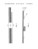 Method for impermeably joining laminated three or two layer fabrics either     with or without a complex structure on the joining face or fabrics with a     raised pile on either one or two faces thereof diagram and image