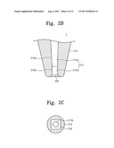 APPARATUS FOR MANUFACTURING BONDING STRUCTURE, BONDING STRUCTURE AND     METHOD OF FABRICATING THE SAME diagram and image