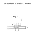 APPARATUS FOR MANUFACTURING BONDING STRUCTURE, BONDING STRUCTURE AND     METHOD OF FABRICATING THE SAME diagram and image