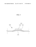 DOME SWITCH INTEGRATED TOUCH WINDOW FOR MOBILE TERMINAL diagram and image