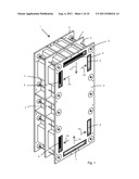 DEVICE SUITABLE FOR TREATING A FLUID, AS WELL AS A METHOD SUITABLE FOR     MANUFACTURING SUCH A DEVICE diagram and image