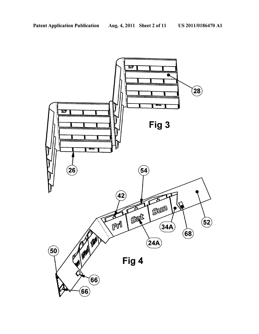 Pill-pouch-pocket-packet folder, a flexible pill carrier - diagram, schematic, and image 03