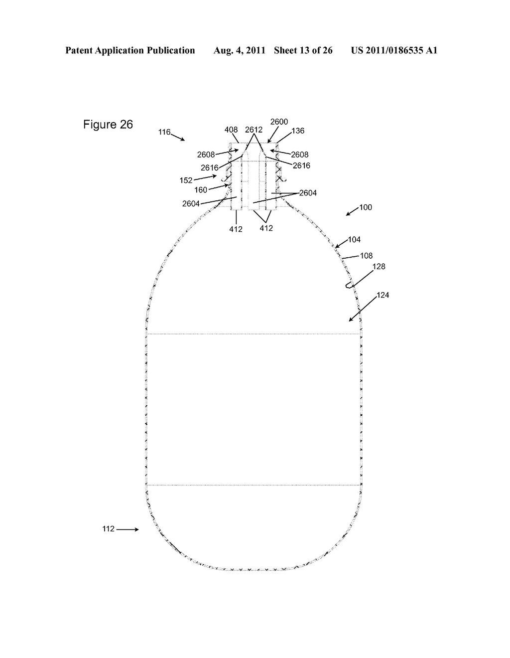 PRESSURE EQUALIZATION APPARATUS FOR A BOTTLE AND METHODS ASSOCIATED     THEREWITH - diagram, schematic, and image 14