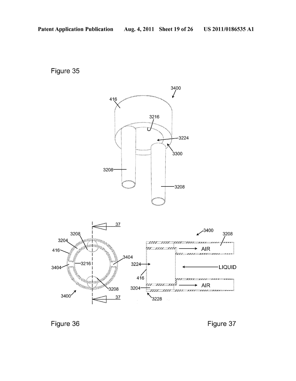 PRESSURE EQUALIZATION APPARATUS FOR A BOTTLE AND METHODS ASSOCIATED     THEREWITH - diagram, schematic, and image 20