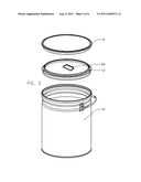 Three Piece Thermoplastic Container diagram and image